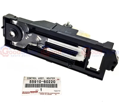 Genuine LandCruiser FJ75 FJ73 FJ70 BJ75 AC A/C Heater Control Vent Switch Panel - Image 1 of 4