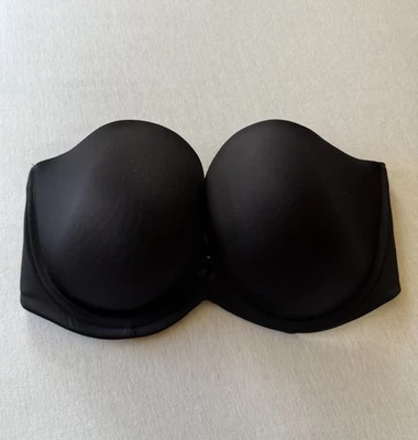Cleo by Panache Koko Strapless Smooth Plunge Bra Size 38G  US/UK - Black - Image 1 of 4