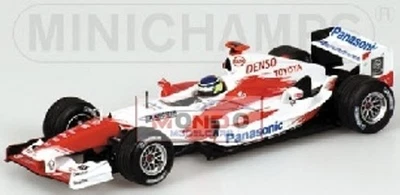 1:43 Minichamps Toyota Tf104 C. Da Matta 2004 400040016 Diecast Modellino - Immagine 1 di 2