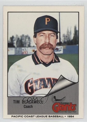 1984 Cramer Pacific Coast League Tim Blackwell #241 - Image 1 of 2