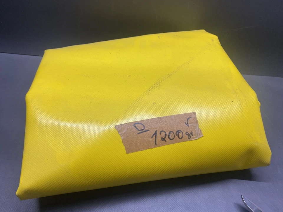 PLANEN ZENTRUM LKW-Plane - Gewebeplane 3 x 3,2 m - Gelb - ca. 1200g/m² - B-Ware