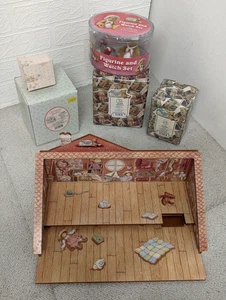 Cherished Teddies 5 Teddies Collection With Friends Attic Display Job Lot - Picture 1 of 19