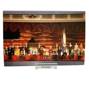 1980s Walt Disney World Postcard Liberty Square Presidents Unused 4 x 6" - Picture 1 of 4