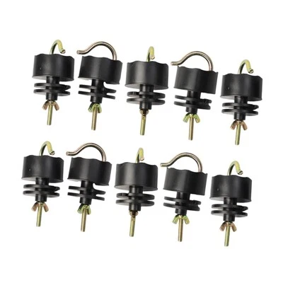 10x isolateurs de clôture électrique polyvalent pour les vergers - Photo 1/4