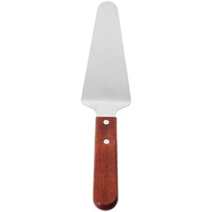 Stainless Steel Pizza Spatula with Wooden Handle Triangle Pizza Shovel Cheese... - Picture 1 of 9