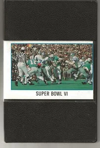 NFL FILMS SUPER BOWL VI BETA II TAPE W/ ORIGINAL CLAM SHELL CASE - Imagen 1 de 3