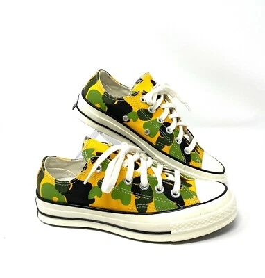 Chuck 70 OX Low Top Canvas University Archive Print Camo Women's Size 164408C - Image 1 of 4