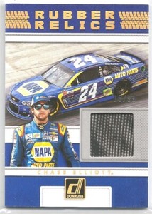 2018 Donruss NASCAR Racing Chase Elliott Rubber Relics RR-CE Gold Parallel 15/99