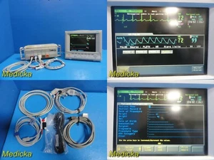 Agilent M1205 / V24C Multiparameter Color Monitor W/ Rack Leads & Modules~20226 - Picture 1 of 12