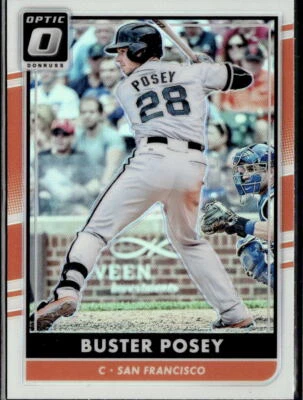 2016 Donruss Optic #155 Buster Posey Good - Image 1 of 2