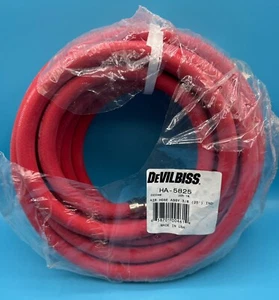 DEVILBISS HA-5825 3/8 AIR HOSE ASSEMBLY - 25 FT. - Picture 1 of 7