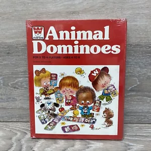 Whitman Dominoes ANIMAL 1976 Western Publishing Co Vintage USA - Picture 1 of 5