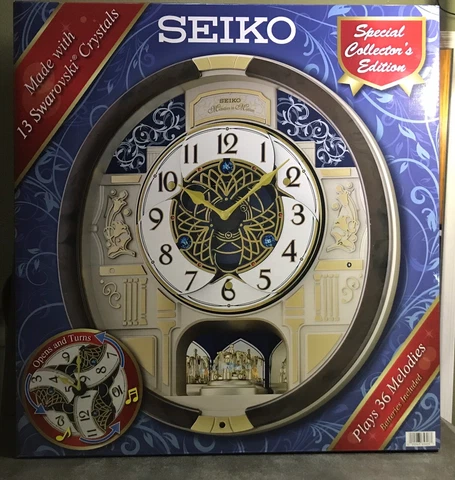 Seiko Melodies in Motion Clock Special Collectors Limited Edition - 36 Melodies! Cover