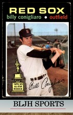 1971 Topps #114 Billy Conigliaro  ASR Boston Red Sox