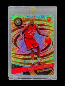 PASCAL SIAKAM ROOKIE SHIMMER REFRACTOR HOLO Silver Swirlorama RC 2016-17 PACERS - Picture 1 of 5