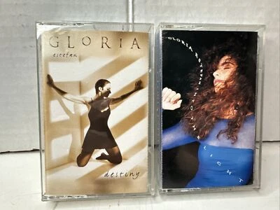 Gloria Estefan Lot 2 Cassettes “Into the Light” 1991 “Destiny”1995 Epic VG - Image 1 of 4