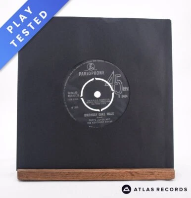Poppa Jones And His Kentucky Brass - Birthday Cake Walk - 7" Vinyl Record - VG+ - Image 1 of 4
