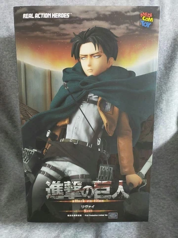 Medicom Toy RAH Real Action Heros Attack on Titan Levi 1/6 Figure Limited Cover