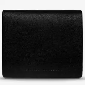 NEW Status Anxiety Status Anxiety MENS NATHANIEL WALLET BLACK LEATHER - Picture 1 of 9