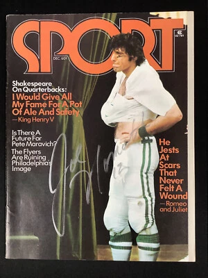 Joe Namath Signed Sport Mag Dec 73 No Label NY Jets Football Autograph HOF JSA - Image 1 of 4