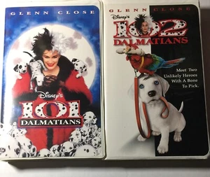 101 Dalmatians & 102 Dalmatians Walt Disney's Classics Non-animated VHS - Imagen 1 de 8