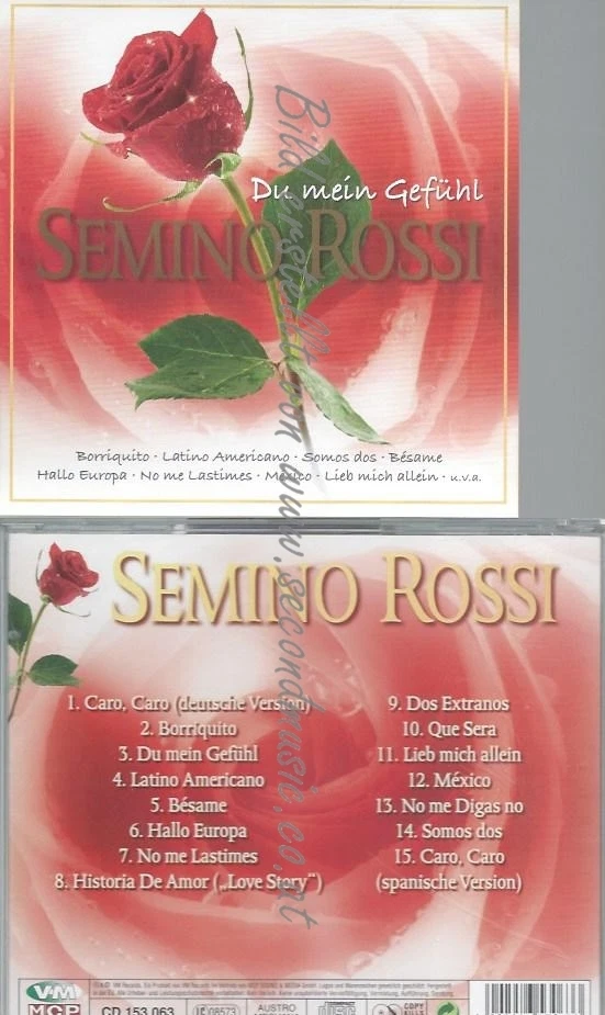 CD--SEMINO ROSSI--DU MEIN GEFÜHL - Bild 1 von 1