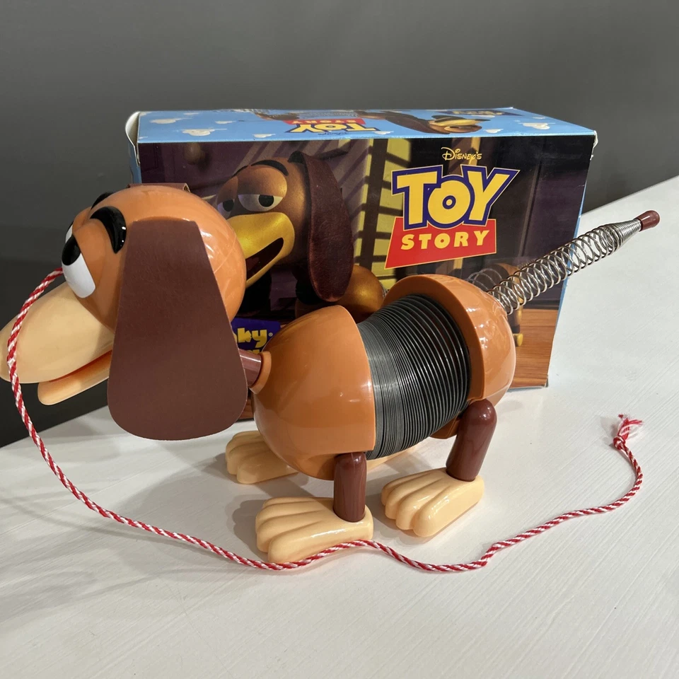 Slinky Dog Pull Toy Collectors Edition by James Industries 2003 With Certificate