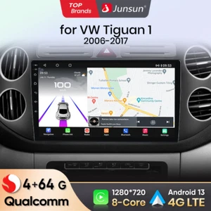 4+64G Für VW Golf VI 2007-2016 8 Kern CarPlay Android 13 Autoradio GPS Navi RDS - Bild 1 von 13