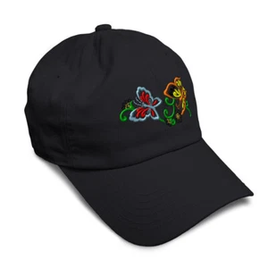 Soft Women Baseball Cap Nature Butterflies Butterfly Embroidery Dad Hats for Men - Picture 1 of 55