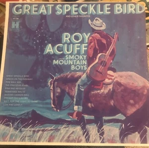 Roy Acuff Great Speckle Bird LP Record Album - Picture 1 of 4