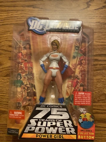 DC Universe Classics 75 Years of Super Power Power Girl 6"  Action Figure 2009 Cover