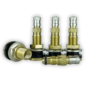 Haltec Set of 4 TR618A Air/Liquid Valve Stems for Industrial Agricultural Wheels - Picture 1 of 6