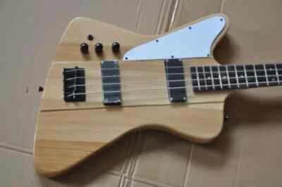 Factory Customized NEW Natural 4 String Left Hand Bass Guitar High Quality - Image 1 of 4