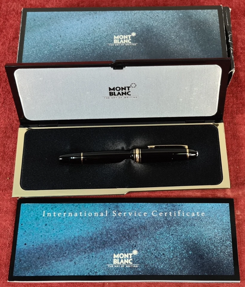 PLUMA ESTILOGRÁFICA MONTBLANC. MEISTERSTUCK Nº 146. FUNDA ORIGINAL. CIRCA 1980. Foto 1 de 1