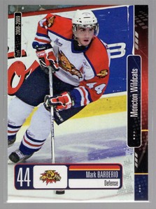 2008/09 Moncton Wildcats - MARK BARBERIO [Severstal Cherepovets] KHL