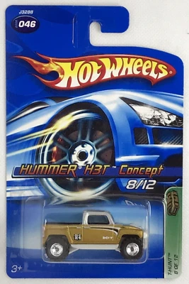 Hot Wheels Treasure Hunts Hummer H3T Concept 2006 edición limitada #8/12 #046 Foto 1 de 2