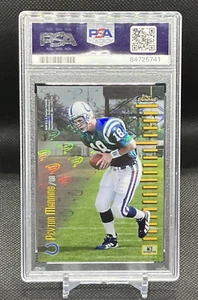 1998 Peyton Manning Topps Finest Mystery Refractor #M2 (RC) Brett Favre PSA 10 - Foto 1 di 7