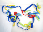 Children&#39;s Safety Walking Rope - 14 Handles - Adjustable Grip - Soft Fabric