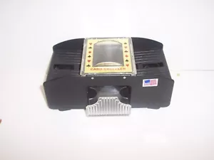 Barajador automático de 2 barajas de cartas juego fiesta juegos de casino usados probados - Imagen 1 de 3