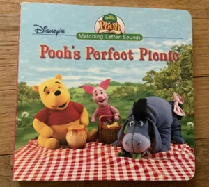 Disney’s Pooh's Perfect Picnic: Matching Letter Sounds Board Book - Imagen 1 de 6
