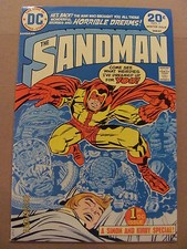 Sandman #1 #2 #3 DC Comics 1974 Series Joe Simon Jack Kirby