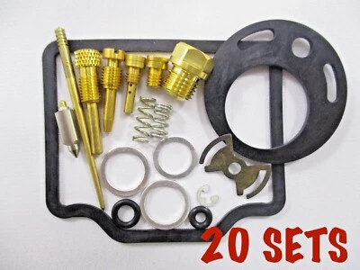 KIT RECONSTRUCCIÓN REPARACIÓN CARBURADOR KAWASAKI KZ200 A1/A2 JUEGO X20 [TW209] Foto 1 de 2