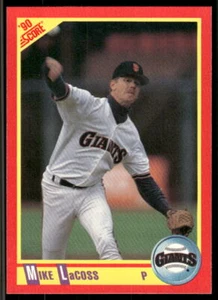 1990 Score #253 Mike LaCoss - Picture 1 of 2