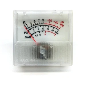 NUEVO medidor de potencia Workman GAL1 RF S/dB/SWR para radio CB Galaxy/Northstar - Imagen 1 de 3