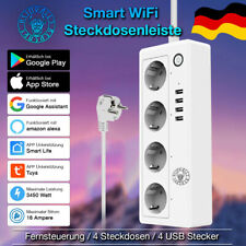 WLAN WiFi 4-fach Steckdosenleiste Smart Home Mehrfachstecker Tuya (HeiRev)