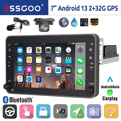 Carplay 32G Android 13 Autoradio GPS USB RDS KAM Für Alfa Romeo 159 Spider Brera - Bild 1 von 4