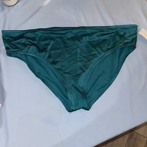 Women’s Freshwater High Waist Swim Bottoms In GREEN - Size 3X NWT Retail $38 - Picture 1 of 8