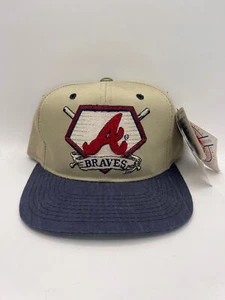 Vintage Atlanta Braves Starter Snapback Hat - Picture 1 of 2