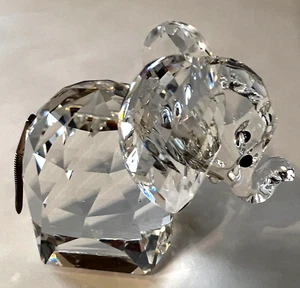 SWAROVSKI LARGE 2 ½" ELEPHANT 7640 055 000/7640NR55. MIB & COA - Picture 1 of 12