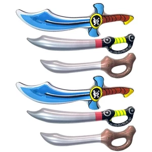 6 Pcs Giocattolo Di Coltello Da Pirata Gonfiabile Bambino Spade Gonfiabili - Imagen 1 de 12